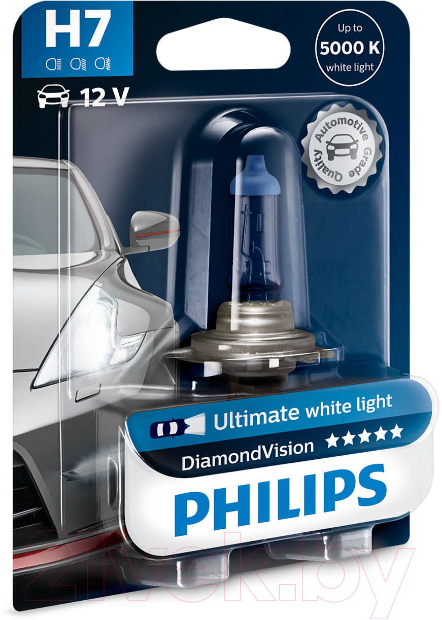 Автомобильная лампа Philips H7 12972DVB1