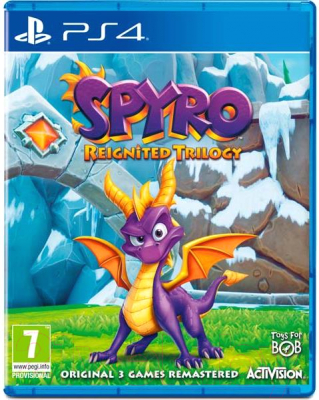 Игра для игровой консоли PlayStation 4 Spyro Reignited Trilogy