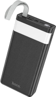 Портативное зарядное устройство Hoco J73 30000mAh (черный) - 