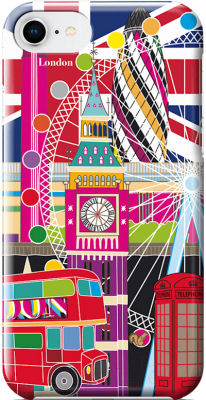 Чехол-накладка Pylones London для iPhone 6S/7/8 (разноцветный)