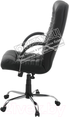 Изображение товара Кресло офисное Фабрикант Орион (SC Black/CH/Альфа 700 CH/ролик обрезиненный)