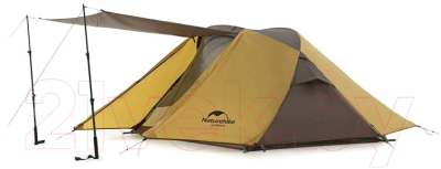 Палатка Naturehike Butterfly NH21YW132 210T / 6927595782910 (желто-коричневый)