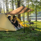 Миниатюра изображения товара Палатка Naturehike Butterfly NH21YW132 210T / 6927595782910 (желто-коричневый)