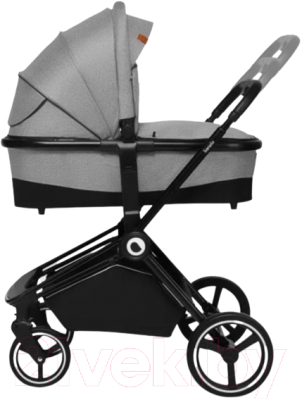 Детская универсальная коляска Lionelo Mika 2 в 1 (светло-серый)