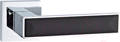 Изображение товара Ручка дверная Abriss R50.120 CP/MBP (хром/черный матовый)