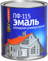 Эмаль Эконом Алкидная универсальная ПФ-115 (1.8кг, синий) - 
