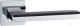 Ручка дверная Abriss R50.122 CP/MBP (хром/черный матовый) - 