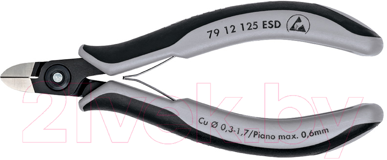 Бокорезы Knipex 7912125ESD