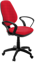 Кресло офисное Фабрикант Комфорт ТК-12 PL 600 (красный) - 
