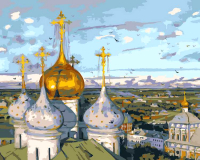 

Картина по номерам Lori, Купола и ласточки / Рх-051
