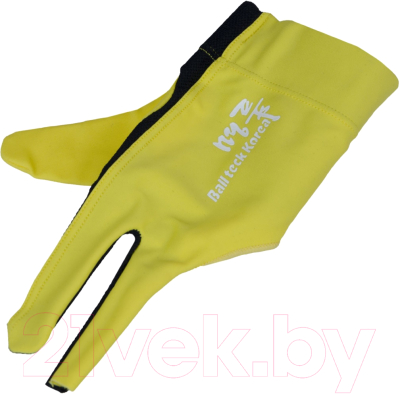 Перчатка для бильярда Ball Teck MFO / 45.251.03.6 (черный/желтый)