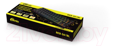Клавиатура Ritmix RKB-561BL (черный)