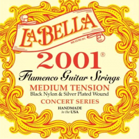 Струны для классической гитары La Bella 2001FM-Flamenco-Medium - 