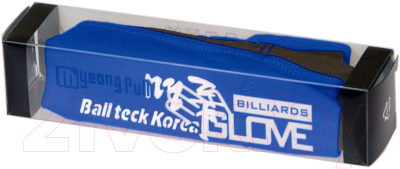 Перчатка для бильярда Ball Teck 3 / 45.252.03.4 (черный/синий)