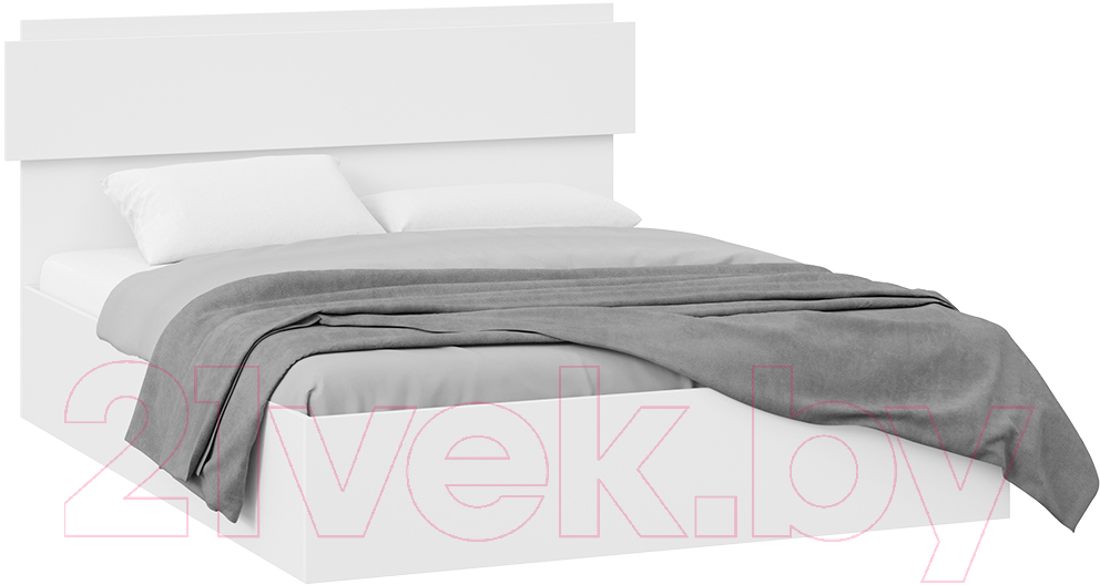 Двуспальная кровать ТриЯ Нео с ПМ Тип 1 160x200