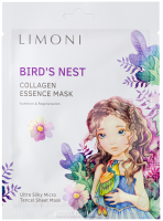 

Маска для лица тканевая Limoni, Bird's Nest Collagen Essence Mask
