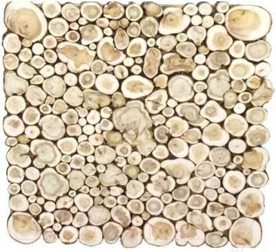 Изображение товара Панно для бани LK Из спилов можжевельника (70x70см)