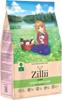 Сухой корм для собак Zillii Puppy индейка с ягненком / 5658001 (3кг) - 