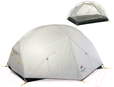 Палатка Naturehike Mongar NH17T007-M 20D / 6927595708071 (серый)
