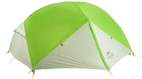 Палатка Naturehike Mongar NH17T007-M 20D / 6927595726051 (зеленый/белый) - 