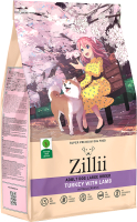 Сухой корм для собак Zillii Adult Dog Large Breed индейка с ягненком / 5658031 (3кг) - 