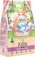 Сухой корм для кошек Zillii Indoor Adult индейка с ягненком / 5658111 (2кг) - 