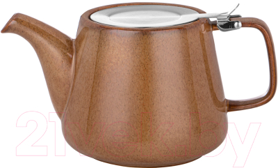 Заварочный чайник Bronco Luster / 470-411 (коричневый)