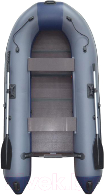 Надувная лодка Муссон 2900 СК Light (серый/синий)