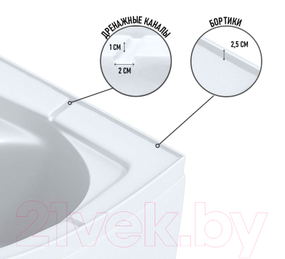 Душевая кабина Niagara NG-7308-14BK 90x90 (матовое стекло)