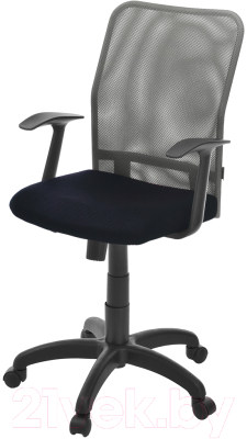 Изображение товара Кресло офисное Фабрикант Альфа (TW №9 черный/S №12 серый/PL 600)