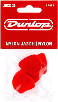 Набор медиаторов Dunlop Manufacturing Nylon Jazz II 47P2N
