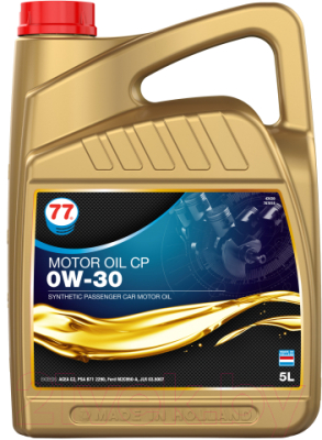 Моторное масло 77 Lubricants Motor Oil CP 0W-30 / 707818 (5л)