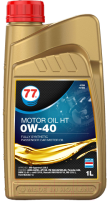 Моторное масло 77 Lubricants Motor Oil HT 0W-40 / 707800 (1л)