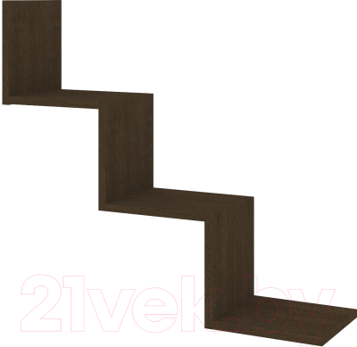 Полка Кортекс-мебель КМ 27 (венге)