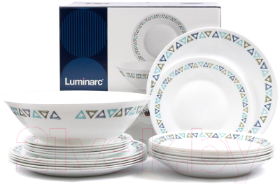 Набор столовой посуды Luminarc Jive Q1677 (19шт)