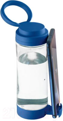 Бутылка для воды Paul Stricker Quintana / 94783-114 (прозрачный/королевский синий)