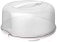 Емкость для хранения выпечки Rotho High Fresh для пирожных / 1722601100 (прозрачный/белый) - 
