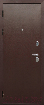 Входная дверь Гарда 9 медный антик/белый ясень (86x205, левая)