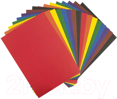 Набор цветного картона Creativiki КЦ16Л8ЦКР (8цв)