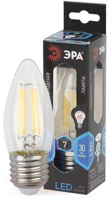 Лампа ЭРА F-LED B35-7W-840-E27 / Б0048381