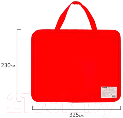 Папка-портфель Пифагор 228232 (красный)