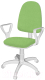 Кресло офисное Фабрикант Престиж+ (пластик WH/Candy Green/PL 600) - 