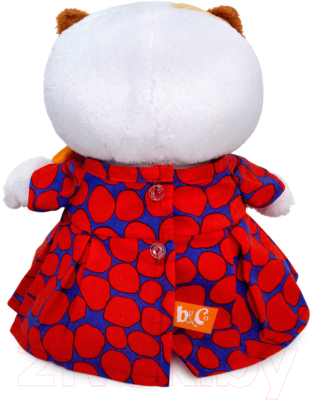 Мягкая игрушка Budi Basa Кошечка Ли-Ли Baby в платье с оранжевым бантом / LB-101