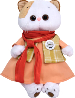 Мягкая игрушка Budi Basa Кошечка Ли-Ли в платье с шарфом / LK24-104 - 