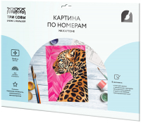 

Картина по номерам Три совы, Гепард / КК_44037