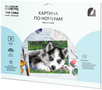 

Картина по номерам, Голубоглазый пушистик / КК_44043