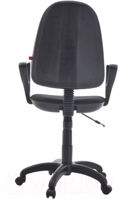 Кресло офисное Фабрикант Престиж+ (ТК-1 черный/О/PL 600)