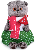 

Мягкая игрушка Budi Basa, Басик с мухомором / Ks19-122