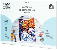 

Картина по номерам Три совы, Ангел / КК_44045