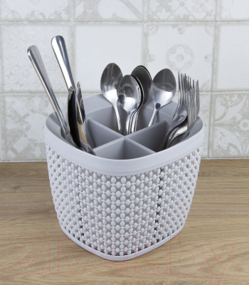 Изображение товара Органайзер для столовых приборов Idea Пирула М1168 (смоки)